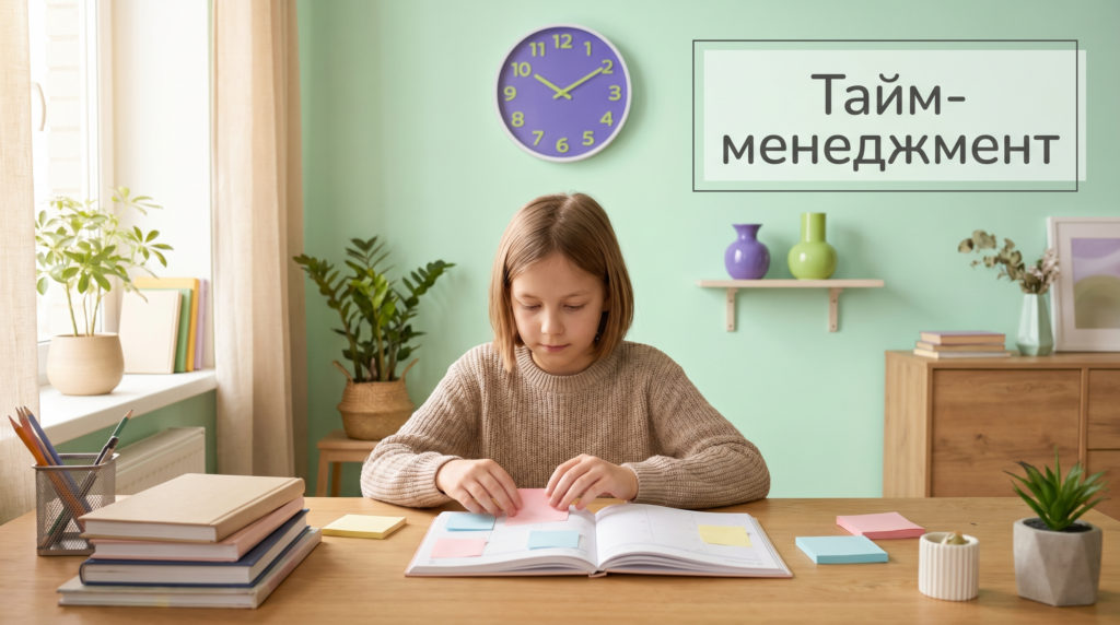 Тайм-менеджмент для детей на семейном обучении: как всё успевать без суеты